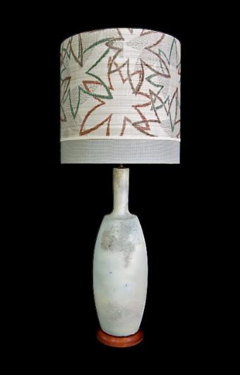 large kimono art lamp