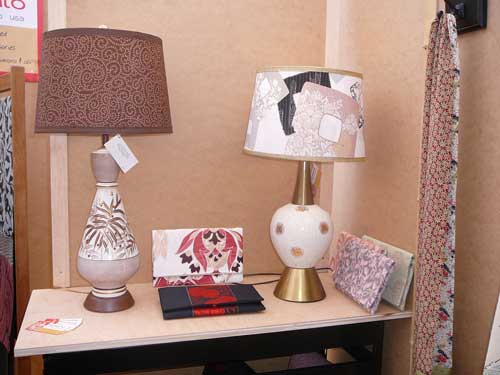 Kimono Art Studio - Plaza Art Fair Lamps