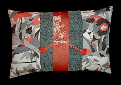 kimono haori pillow