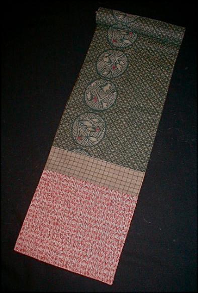 kimono table runner